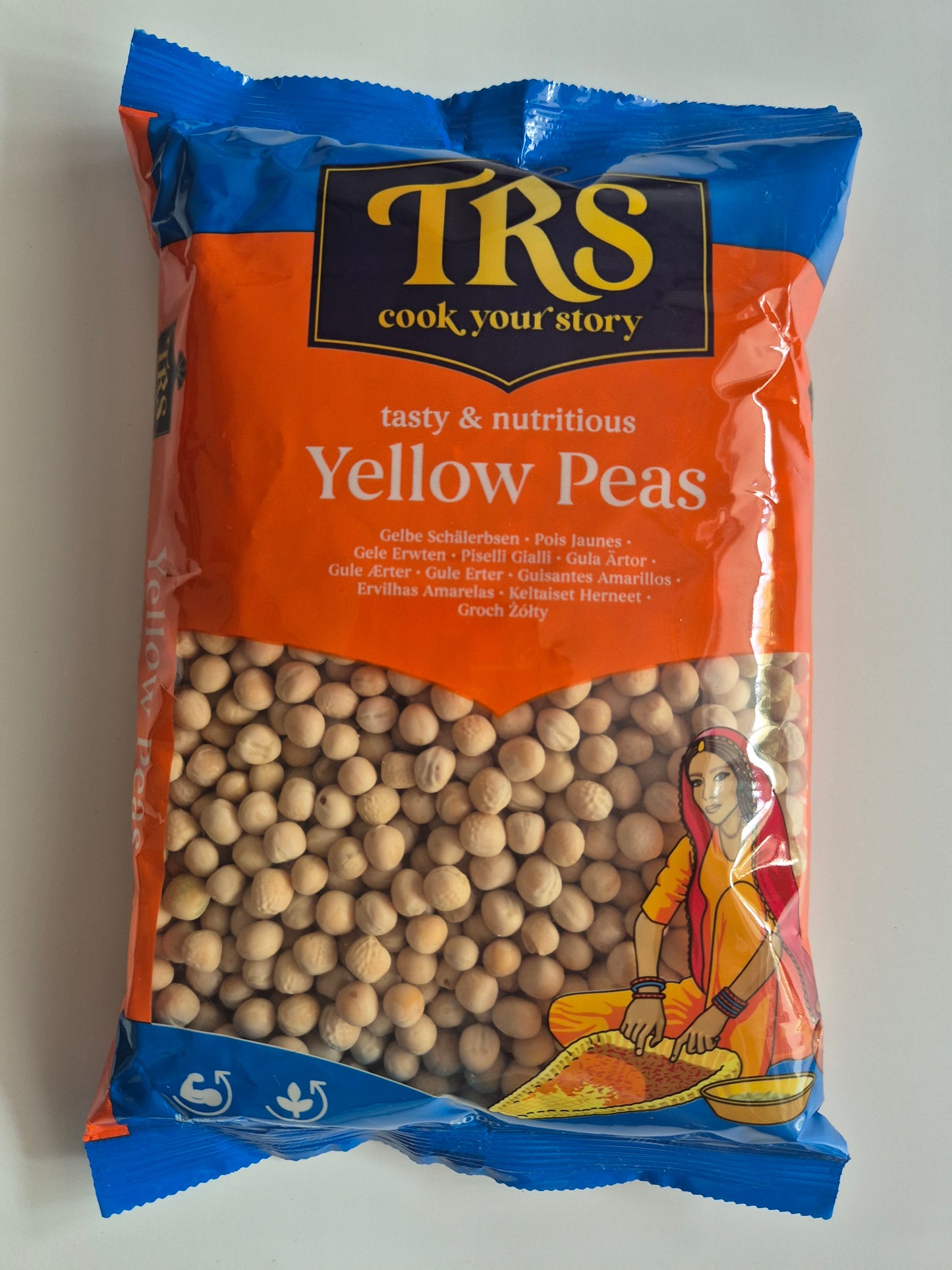 Yellow Peas 500 g(Bhatmas)
