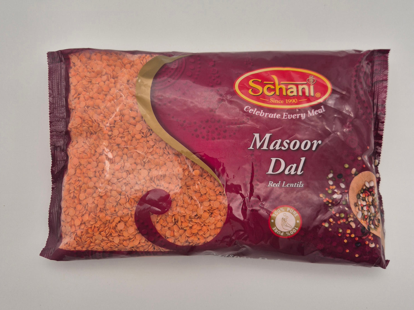 RED SPLIT LENTILS (MASOOR DAL)